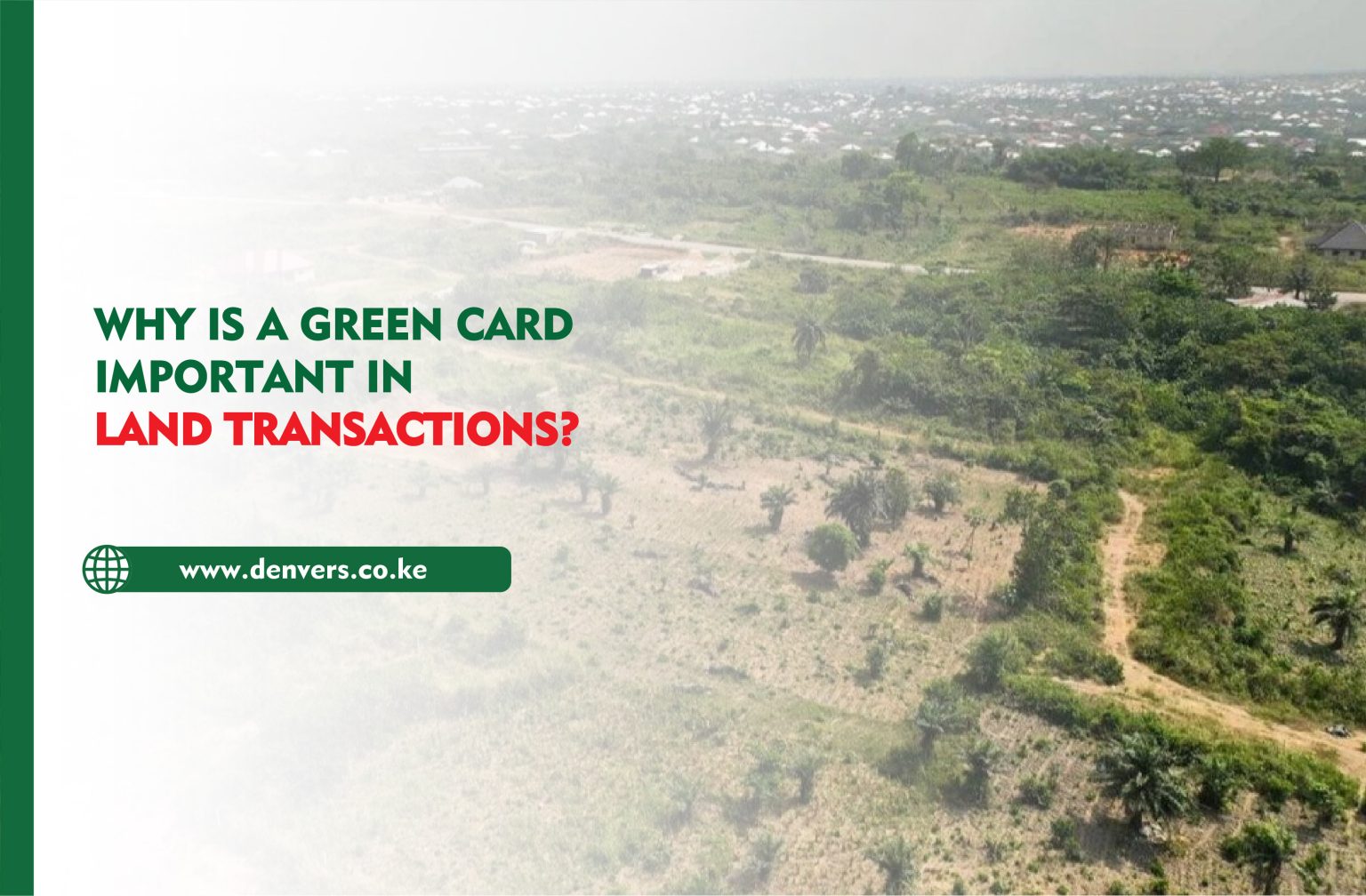 Land Card Examples The Role of a Green Card in Land Transactions in Kenya